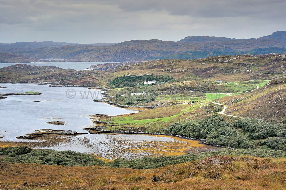 Road to Stoer Lighthouse