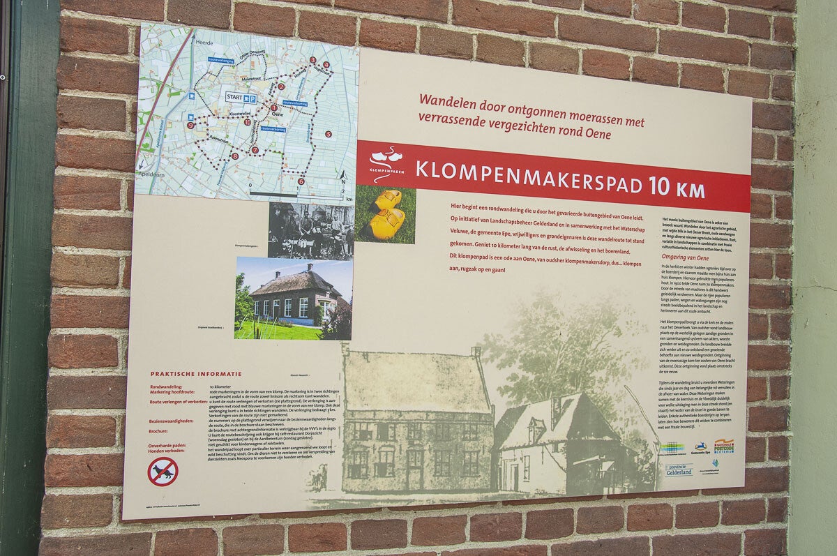 Klompenmakerspad Oene 20 10 2007